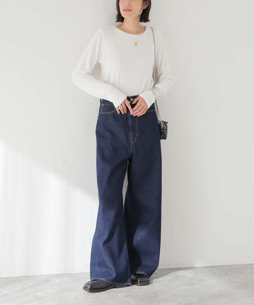 「JOURNAL STANDARD」 長袖カットソー FREE グリーン系その他 レディース JOURNAL STANDARD 「JOURNAL STANDARD」 長袖カットソー FREE