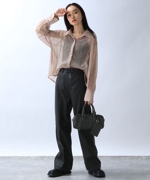 JEANASIS（ジーナシス） パンツ SMALL ライトブルー レディース