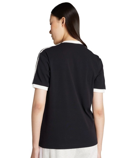 tシャツ adidas RUFFLE 3S TEE / アディダス ラッフル スリーストライプス 半袖Tシャツ レディース adidas tシャツ RUFFLE 3S TEE / アディダス ラッフル スリー