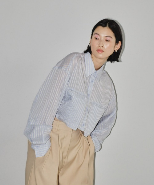 「TODAYFUL」 長袖シャツ FREE ブルー系その他 レディース