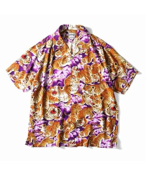HOUSTON シャツ 「日本製」HOUSTON ヒューストン RAYON ALOHA
