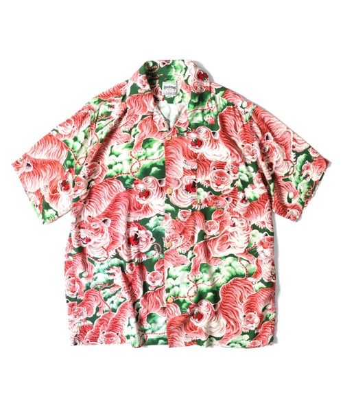 HOUSTON シャツ 「日本製」HOUSTON ヒューストン RAYON ALOHA