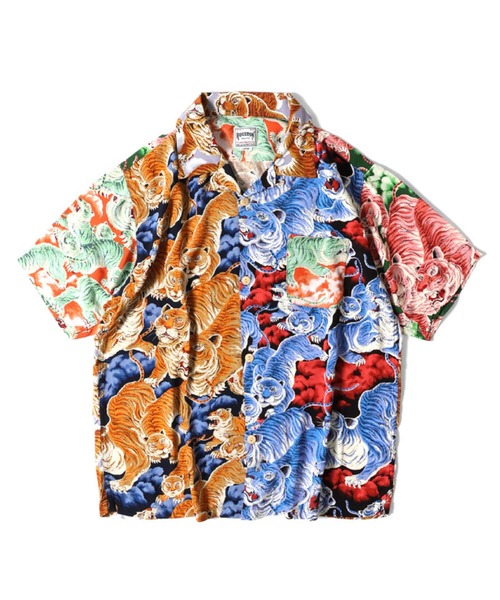 HOUSTON シャツ 「日本製」HOUSTON ヒューストン RAYON ALOHA