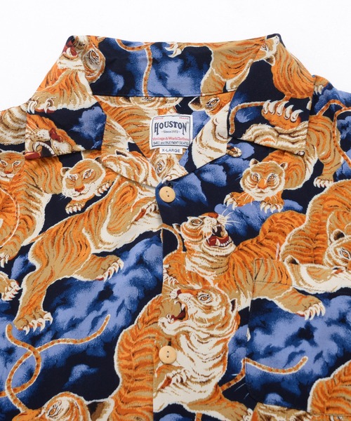 HOUSTON シャツ 「日本製」HOUSTON ヒューストン RAYON ALOHA