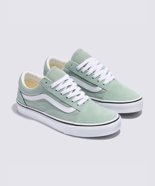 美品 バンズ VANS スニーカー オールドスクール オリーブグリーン23.5 VANS（バンズ）の「VANS OLD SKOOL (ヴァンズ オールドスクール