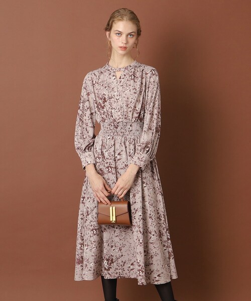 ドレステリア　dressterior ワンピース DRESSTERIOR 「DRESSTERIOR」 長袖ワンピース 38 グレー