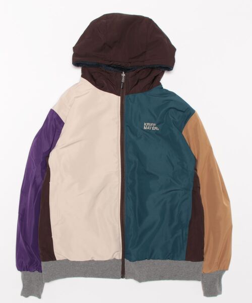 「KRIFF MAYER Lady's Collection」 ジップアップブルゾン LARGE ネイビー レディース_画像8