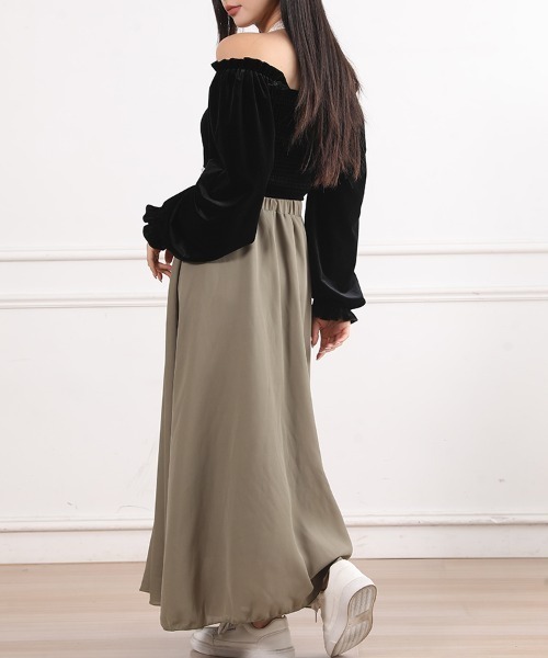 ソイル【新品】マキシ丈スカート COO+i スカート マキシ丈フレアスカート : ZOZOTOWN Yahoo!店 - 通販