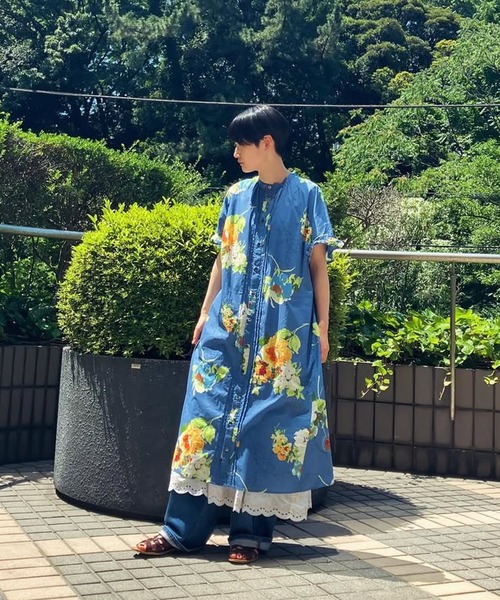 SUPER HAKKA（スーパーハッカ） ワンピース 30／−天竺＋エンブロイ