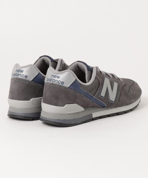 [New Balance] low cut спортивные туфли 22.5cm серый мужской 
