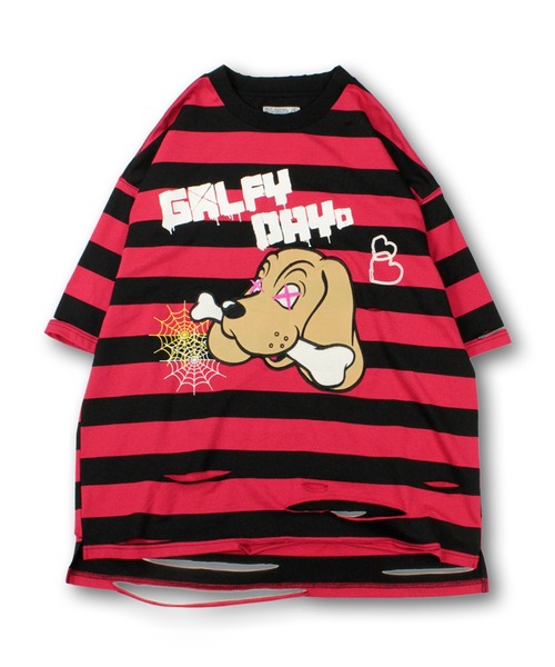 「GALFY」 半袖Tシャツ X-LARGE グレー メンズ