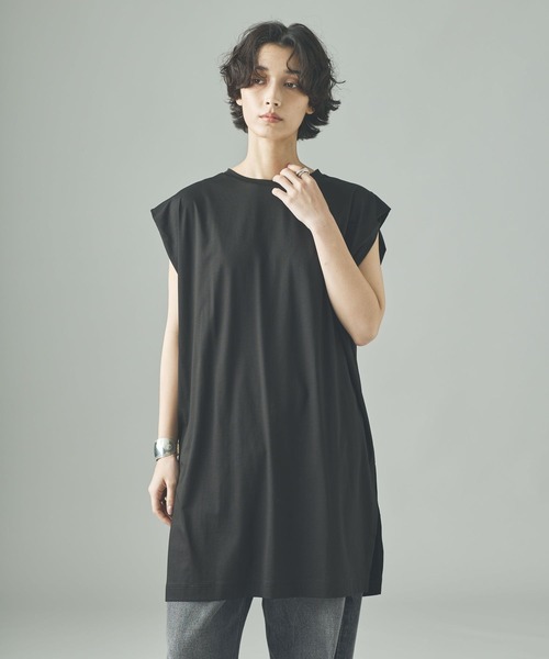 tシャツ Curensology(カレンソロジー)/「WEB限定」NEWタックスリーブTシャツ レディース