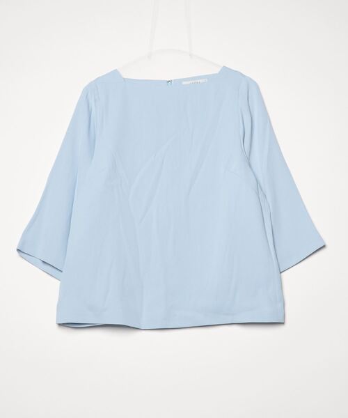 「ADORE」 7分袖ブラウス 38 ブルー レディース