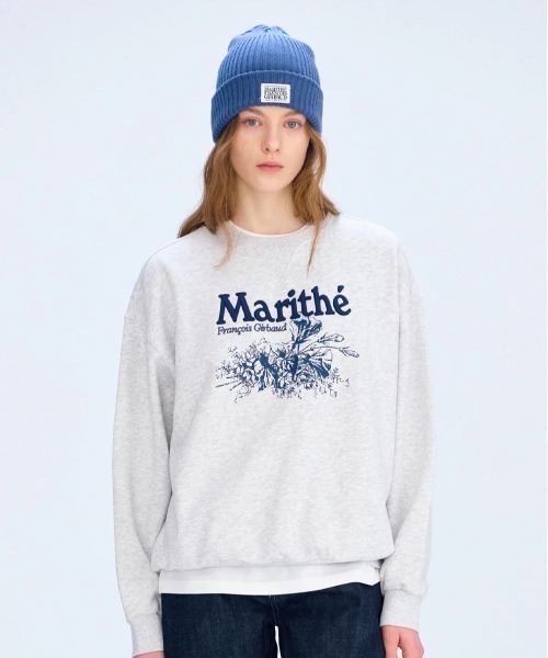 MARITHE + FRANCOIS GIRBAUD トレーナー スウェット FLOWER