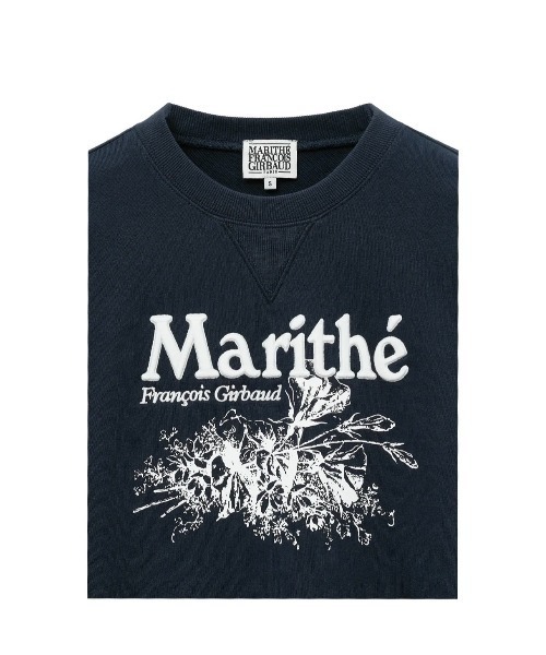 MARITHE + FRANCOIS GIRBAUD トレーナー スウェット FLOWER