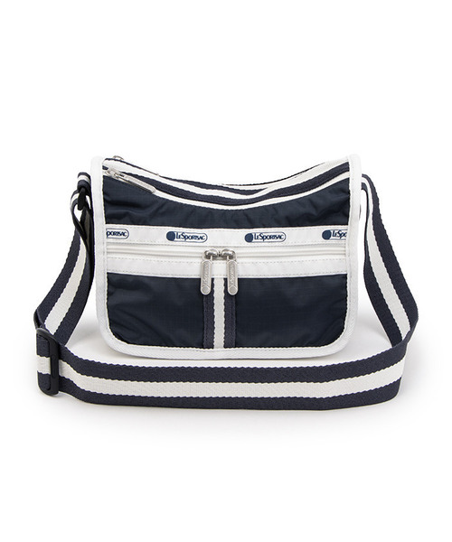 ちょこたLeSportsac ショルダーバッグ ネイビー ホワイト LeSportsac（レスポートサック） ショルダーバッグ バッグ SMALL