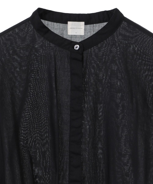 「AMERICAN HOLIC」 長袖チュニック L ブラック レディース