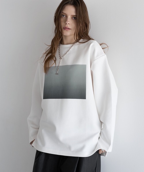 SOCCE tシャツ コットンポンチサイドスリットプリントロンT メンズ