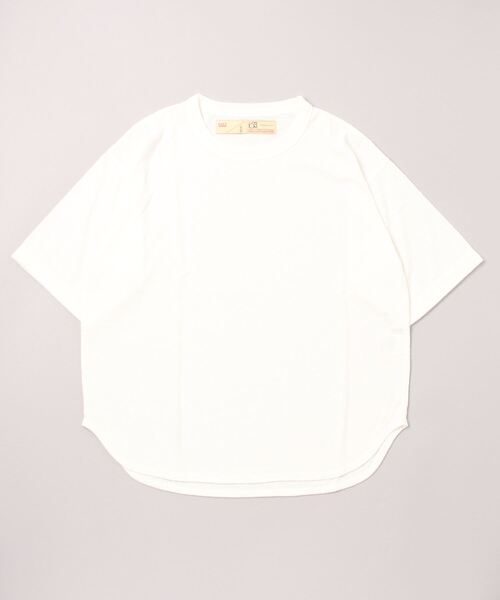 「NANO universe」 半袖Tシャツ S ホワイト メンズ