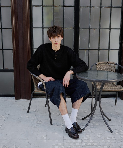 Regen Glanz セーター ニット henryneck knit/ヘンリーネックニット
