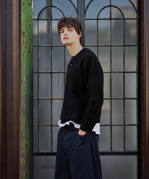 Regen Glanz セーター ニット henryneck knit/ヘンリーネックニット