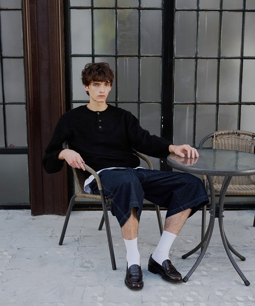 Regen Glanz セーター ニット henryneck knit/ヘンリーネックニット