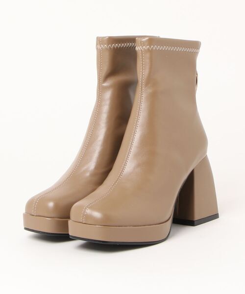 「Lace Ladies」 ショートブーツ 22.5 ブラック レディース_画像5