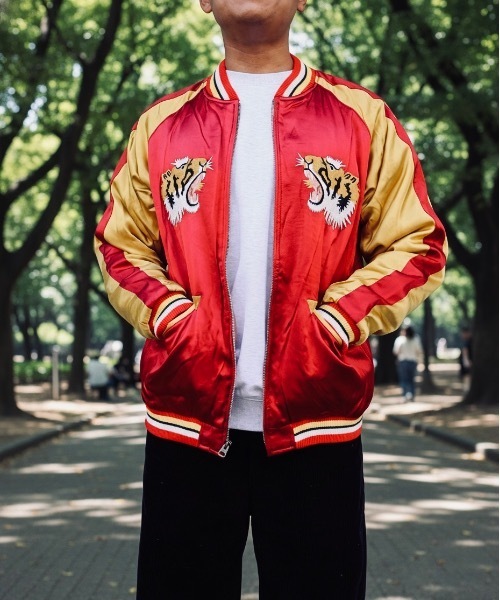HOUSTON（ヒューストン） スカジャン HOUSTON / RAYON SOUVENIR JACKET
