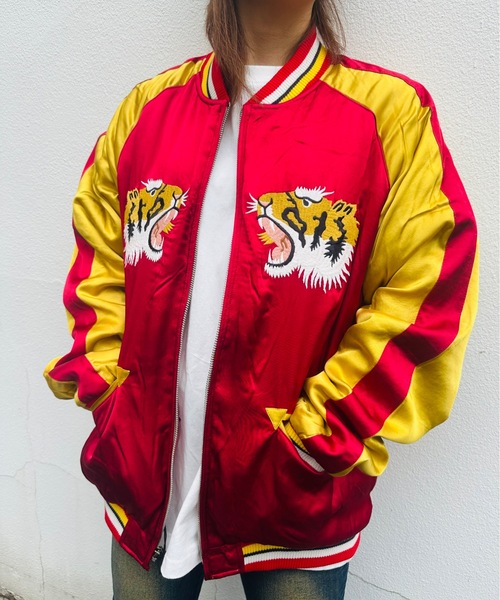 HOUSTON（ヒューストン） スカジャン HOUSTON / RAYON SOUVENIR JACKET