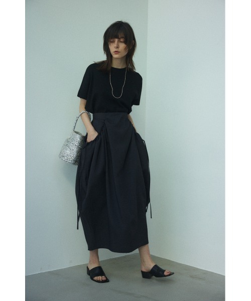 BLACK BY MOUSSY（ブラックバイマウジー） ロングスカート 1 ブラック