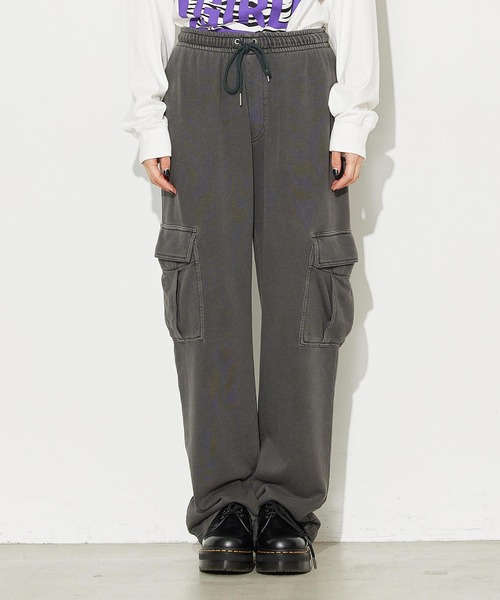 X-girl（エックスガール） イージーパンツ M ブラック レディース