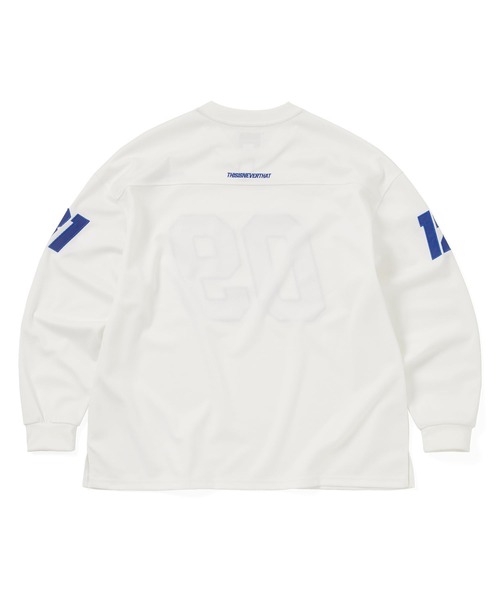 ウェア THISISNEVERTHAT football jersey white L thisisneverthat® - Football Jersey | HBX