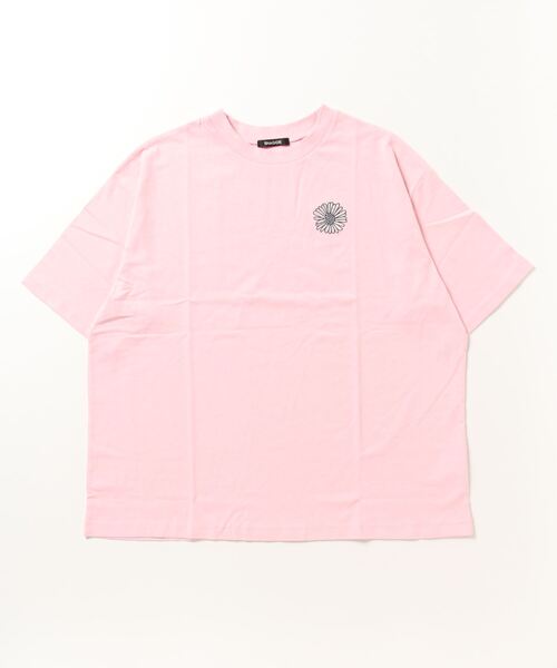 「SHAGGIE」 半袖Tシャツ FREE ピンク レディース_画像2
