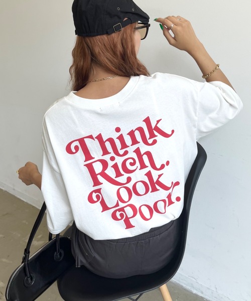 「SHAGGIE」 半袖Tシャツ FREE ピンク レディース_画像3