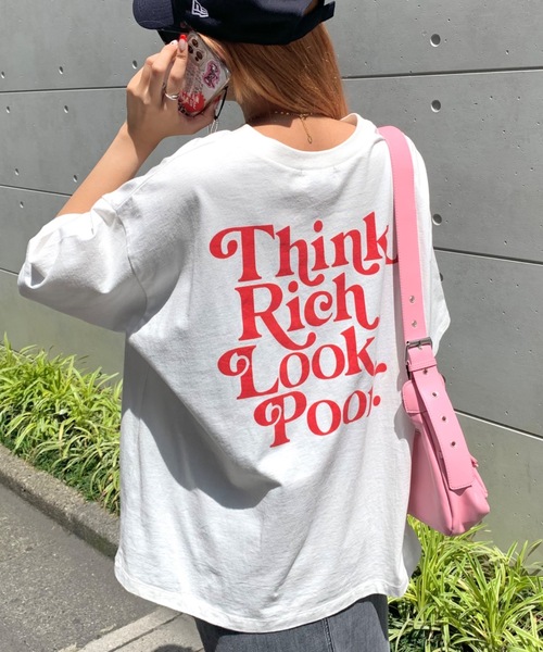 「SHAGGIE」 半袖Tシャツ FREE ピンク レディース_画像9