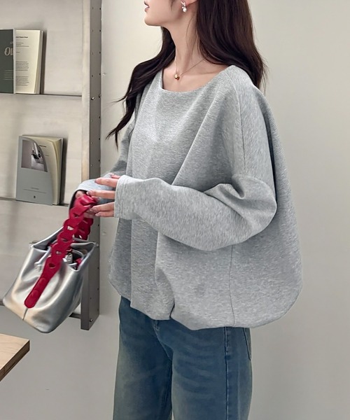 トレーナー スウェット 裾バルーンスウェット レディース : ZOZOTOWN