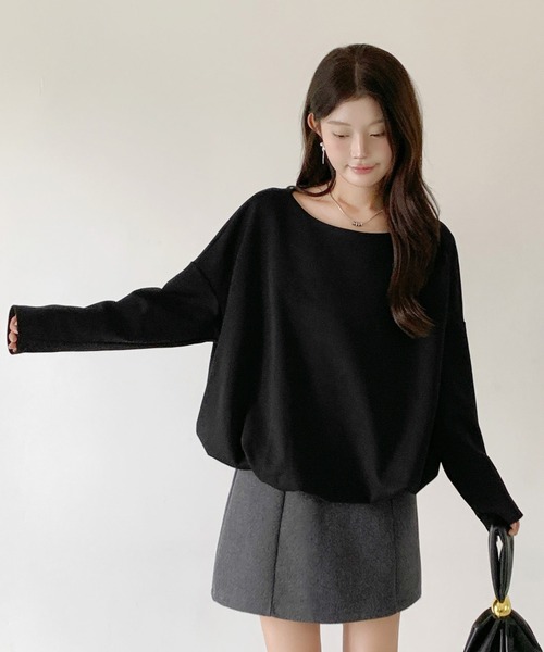 トレーナー スウェット 裾バルーンスウェット レディース : ZOZOTOWN