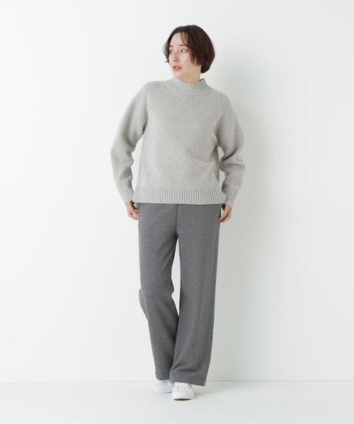 【極美品】HUMAN WOMAN×boussoleコラボアランニット human woman（ヒューマンウーマン） ニット セーター 「ウォッシャブル