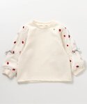 tシャツ 「WEB限定」3柄シアースリーブトッ...の詳細画像1