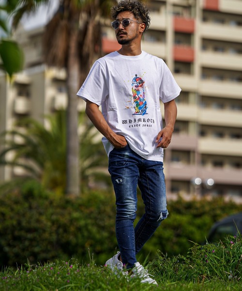 「adamsJUGGLER」 半袖Tシャツ M ブラック メンズ_画像3