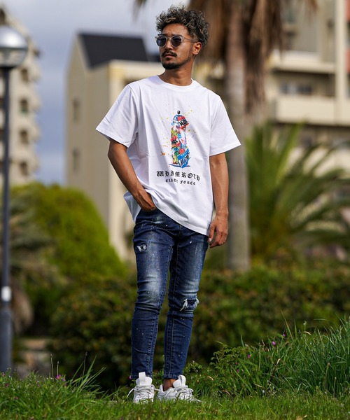 「adamsJUGGLER」 半袖Tシャツ M ブラック メンズ_画像5