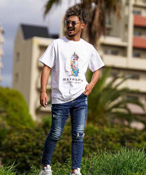 「adamsJUGGLER」 半袖Tシャツ M ブラック メンズ_画像6