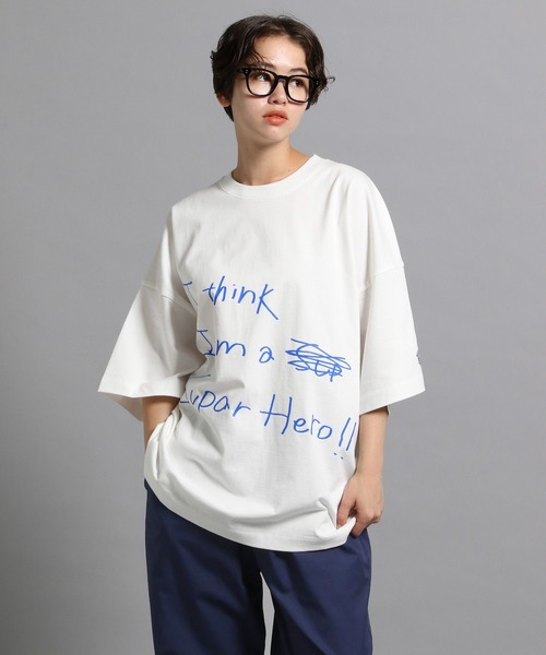 「GEORGE'S」 半袖Tシャツ LARGE 杢グレー メンズ_画像3