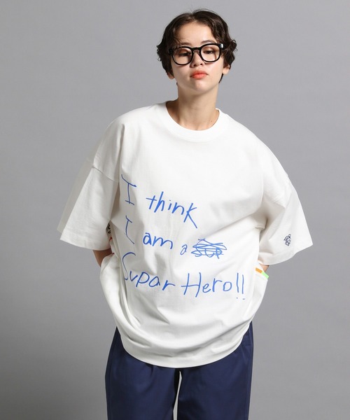 「GEORGE'S」 半袖Tシャツ LARGE 杢グレー メンズ_画像4