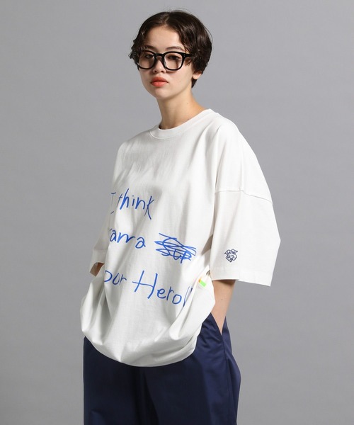 「GEORGE'S」 半袖Tシャツ LARGE 杢グレー メンズ_画像5
