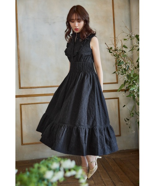 Her lip to ノースリーブワンピース M ベージュ レディース : ZOZOTOWN