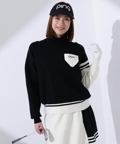 新品　タグ付き　PING春ニットトップス　値下げしました。 新品 タグ付き PING春ニットトップス 値下げしました。 新品 タグ付き