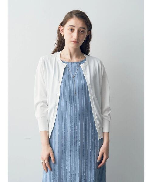 「YECCA VECCA」 カーディガン FREE ホワイト レディース_画像2