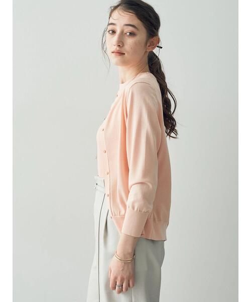 「YECCA VECCA」 カーディガン FREE ホワイト レディース_画像7