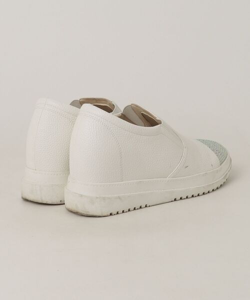 「coca(ANDEX shoes product)」 スリッポン MEDIUM ホワイト レディース_画像2